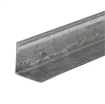 Perfil metálico tipo ángulo perimetral galvanizado para estructura de tumbado