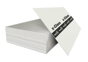 X Glass Placa para Exteriores